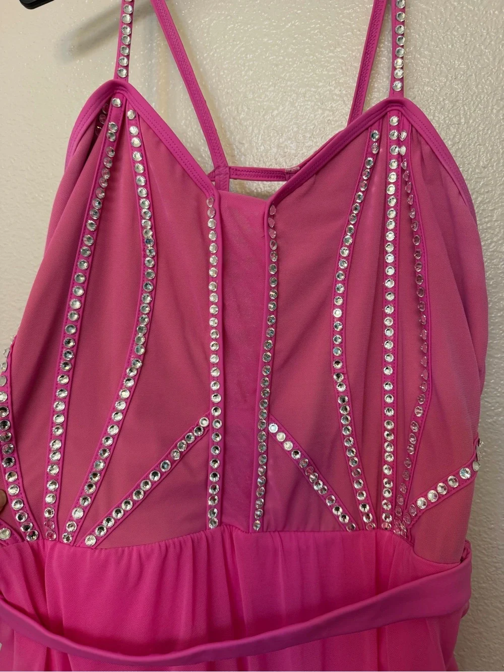 Tenth House solo 2 Die 4 Dance costume pink contemporary EXPOSURE TD24441 XXLA
